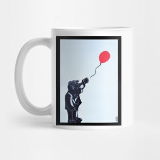 Senior with Balloon Mug